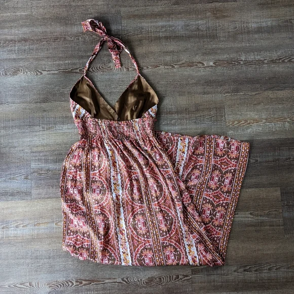 Gianni Bini silk halter maxi dress - Picture 4 of 8